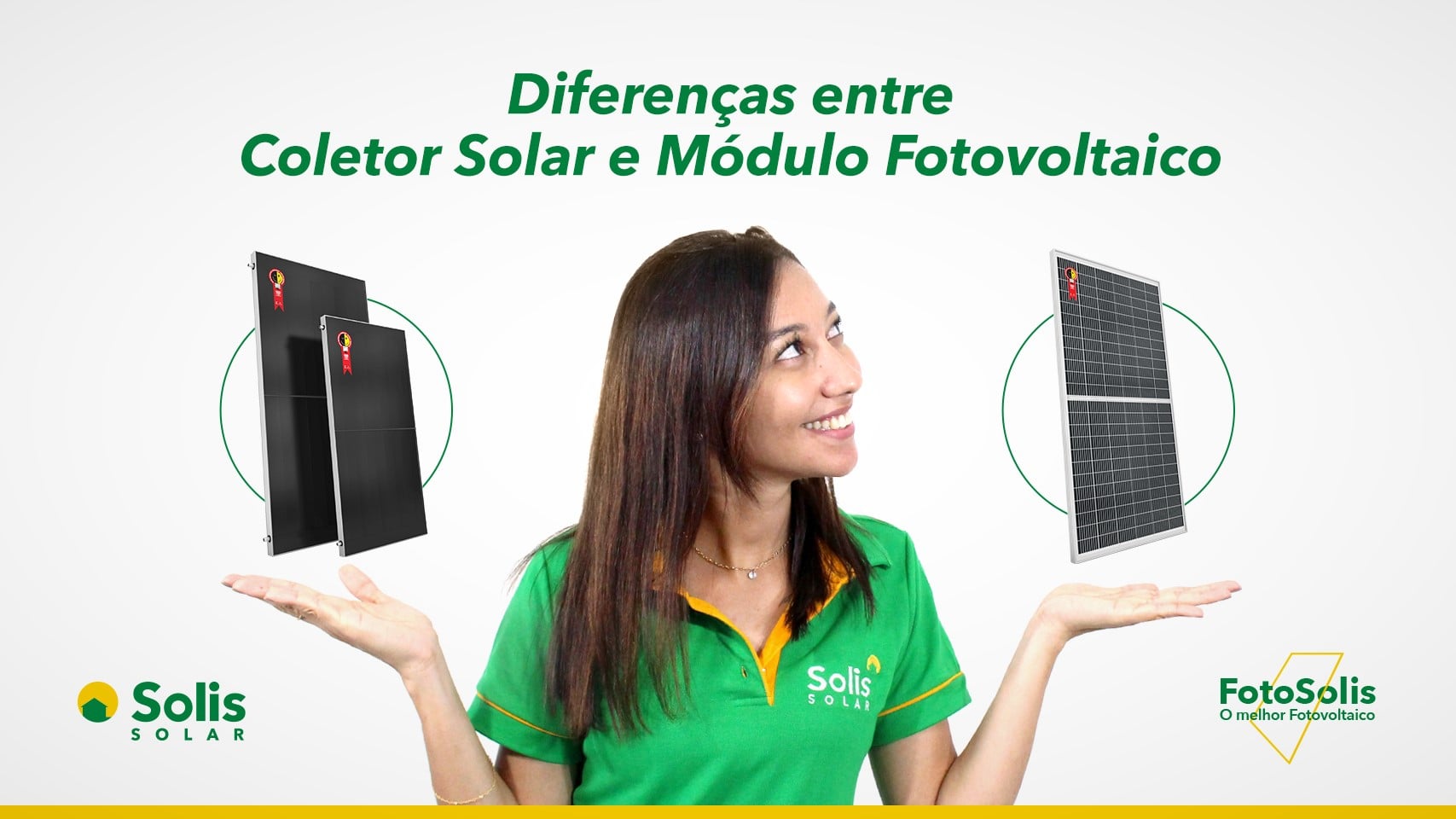 Diferenças entre coletor solar e painel fotovoltaico